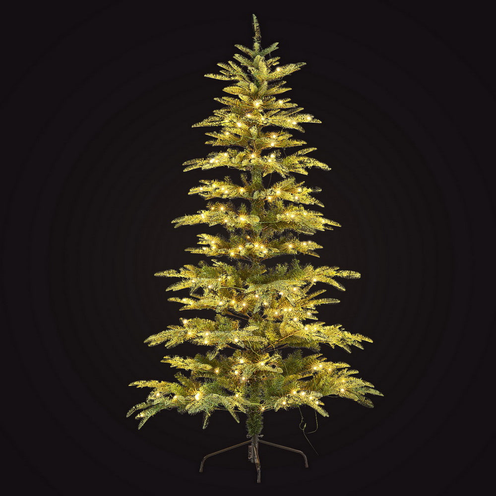 Jingle Jollys Warm White LED Christmas Tree 400 LEDs 210cm Pre-Lit