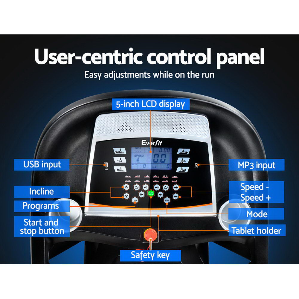 console 5-inch lcd usb mp3 tablet holder features