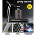 Everfit treadmill strength features showing 100kg weight capacity, powder-coated steel construction