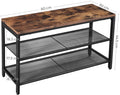 Industrial shoe bench dimension diagram 80cm wide 30cm deep 44.5cm tall shelf spacings 18.3cm and 17.5cm