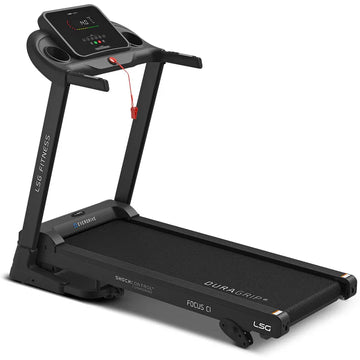 Lifespan Focus C1 treadmill on white background