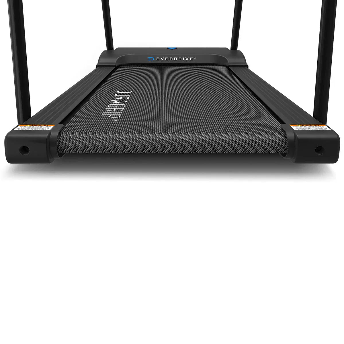 Overhead view of Reformer 2 running belt showing DuraGrip textured surface and Lifespan branding