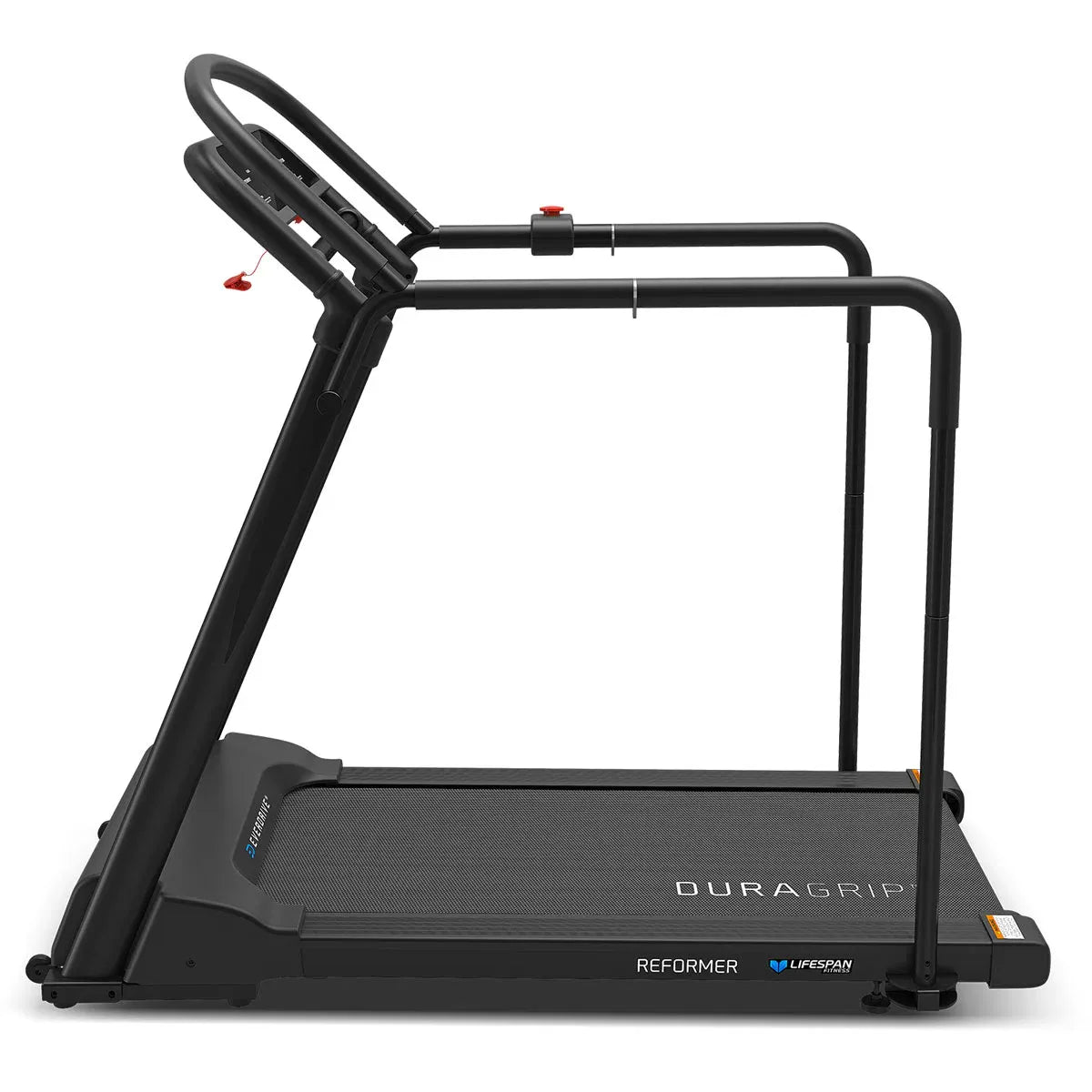 Reformer 2 console detail with control buttons, digital display and Everydrive interface