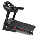 Torque 4 treadmill three-quarter view with digital MaxVue console mounted on frame