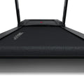 Base structure detail of Torque 4 treadmill showing feet and Everydrive branding