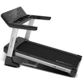 LSG Fitness Vulcan M2 three-quarter angle showing console and tubular steel frame