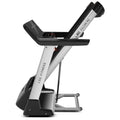 LSG Fitness Vulcan M2 rear view showing motor housing and HydraAssist folding system